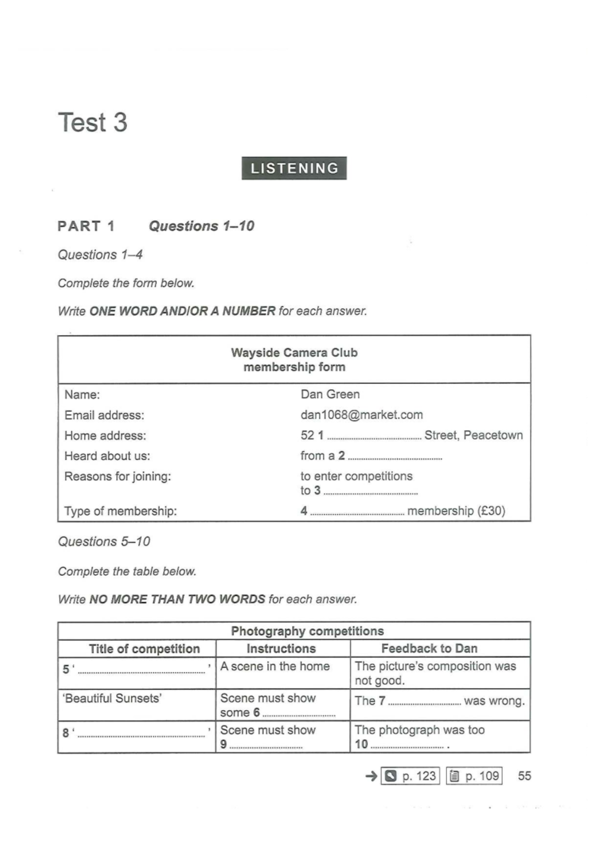 Cam 18 Test 3 - IELTS Listening and Reading Practice - Studocu