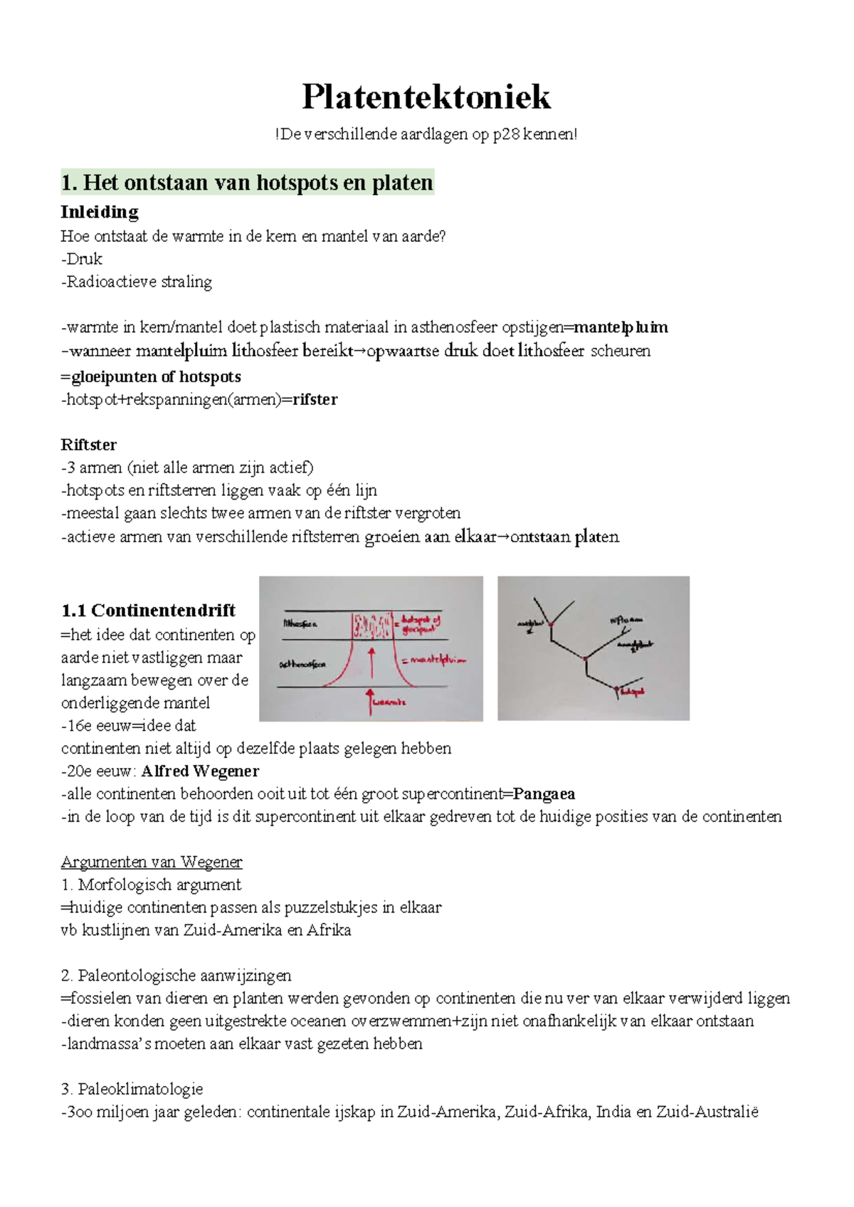 Platentektoniek en de Dynamiek van de Geosfeer: Inleiding en Theorie ...
