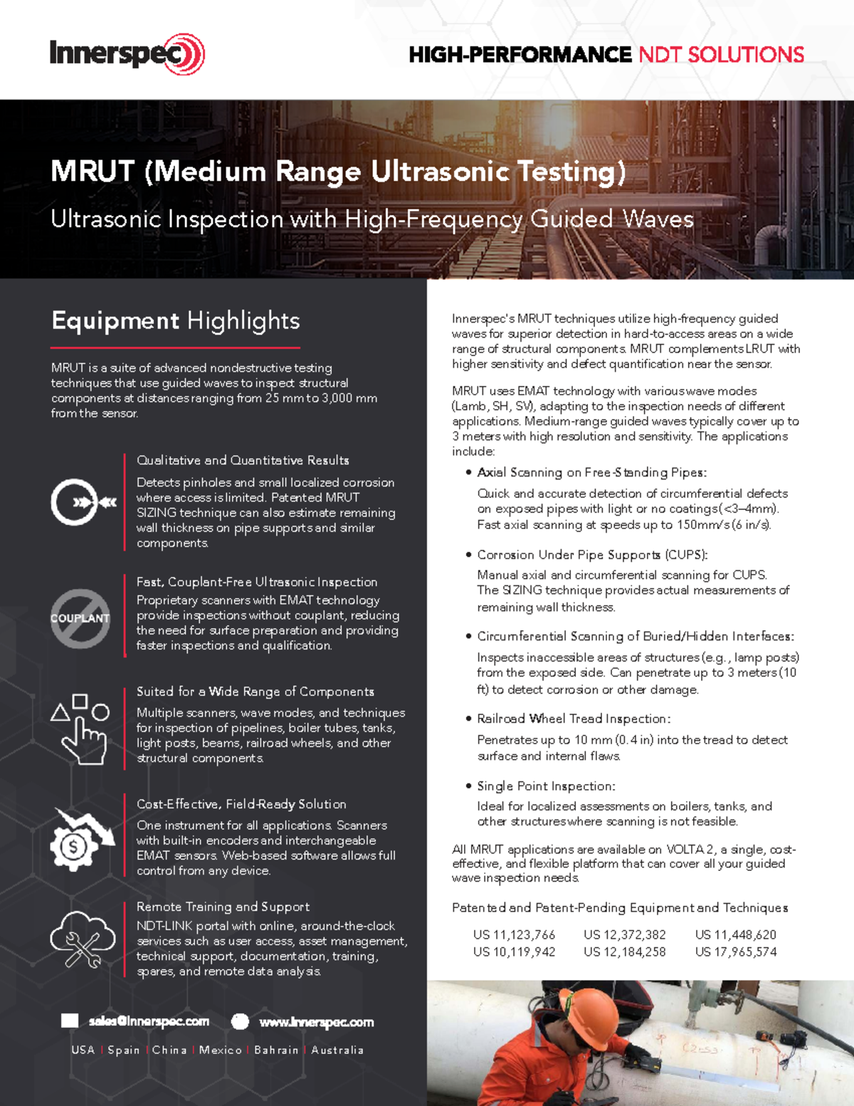 MRUT (Medium Range Ultrasonic Testing) 2025 Brochure: Equipment ...