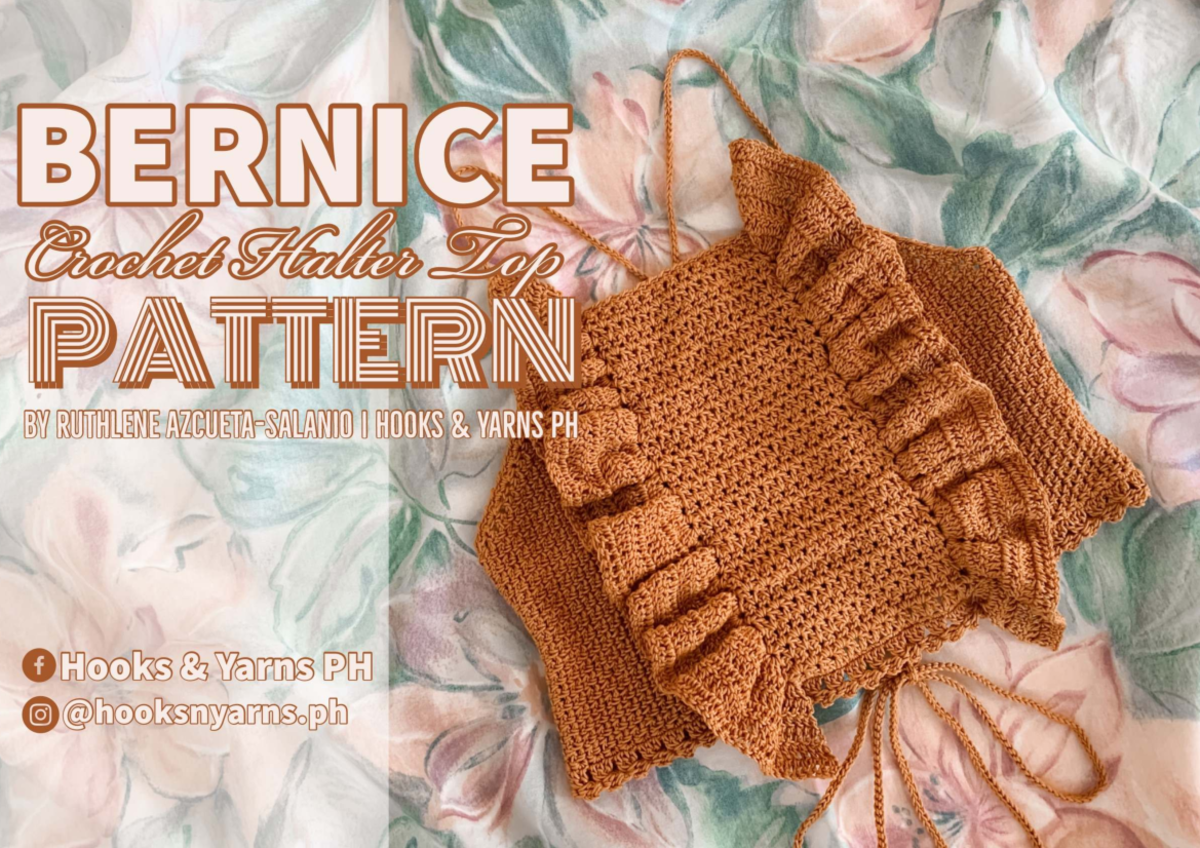 Bernice Crochet Halter Top Pattern Guide (1 of 29) - Studocu