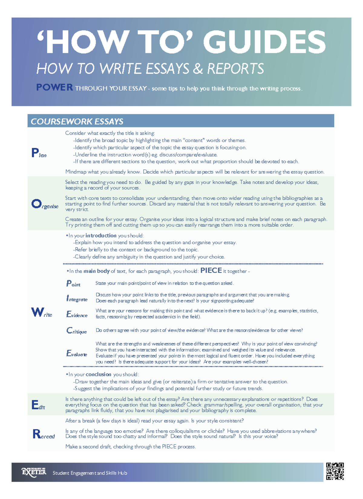 Essay Writing Guide: Strategies and Tips for Success - Studocu