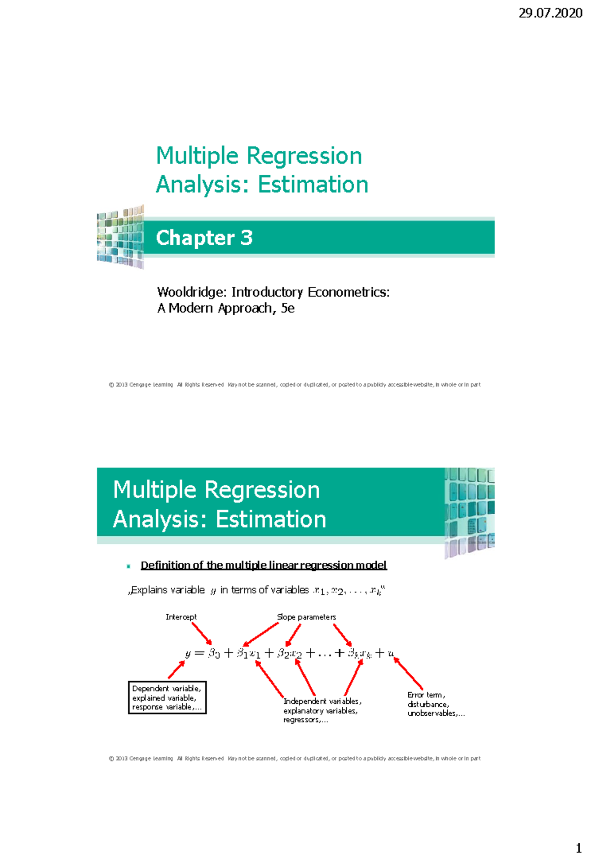 B03021 Chapter 3 Multiple Regression Analysis 0 - nguyen li kinh te ...