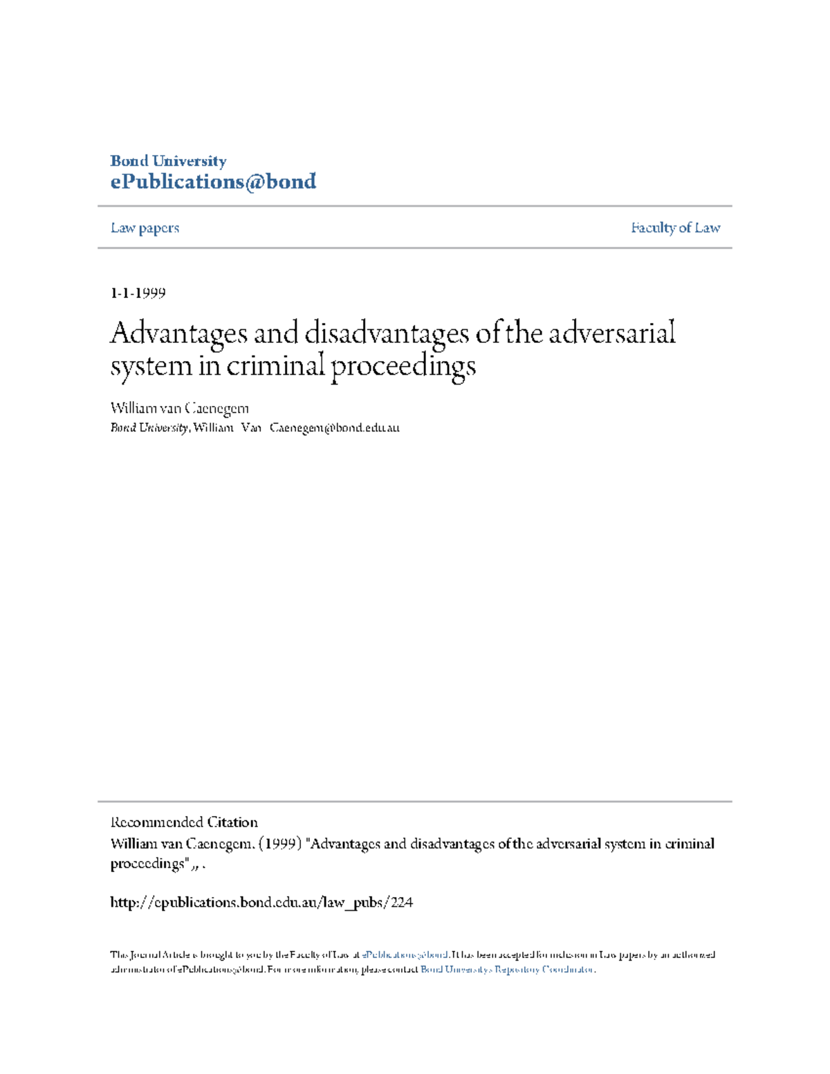 Viewcontent - Nbbhygf - Bond University ePublications@bond Law papers ...