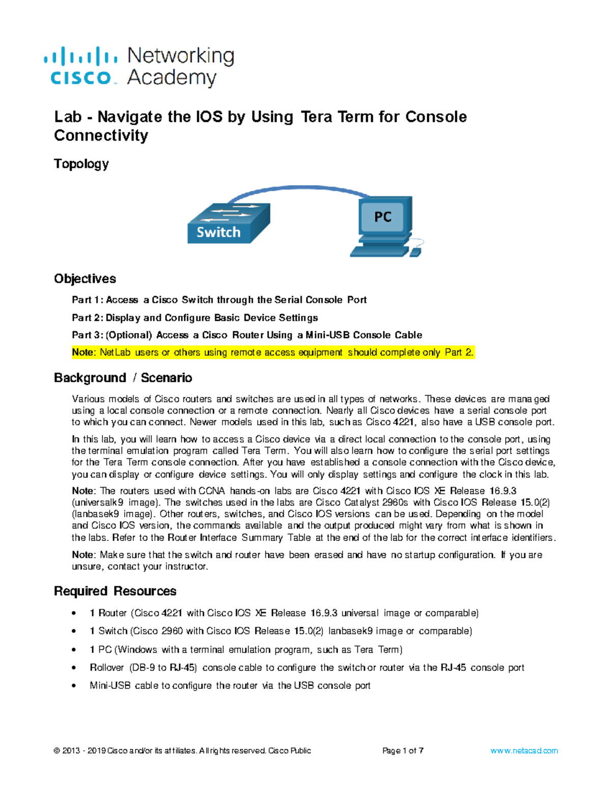 2 - .3.8-lab-navigate-the-ios-by-using-tera-term-for-console ...