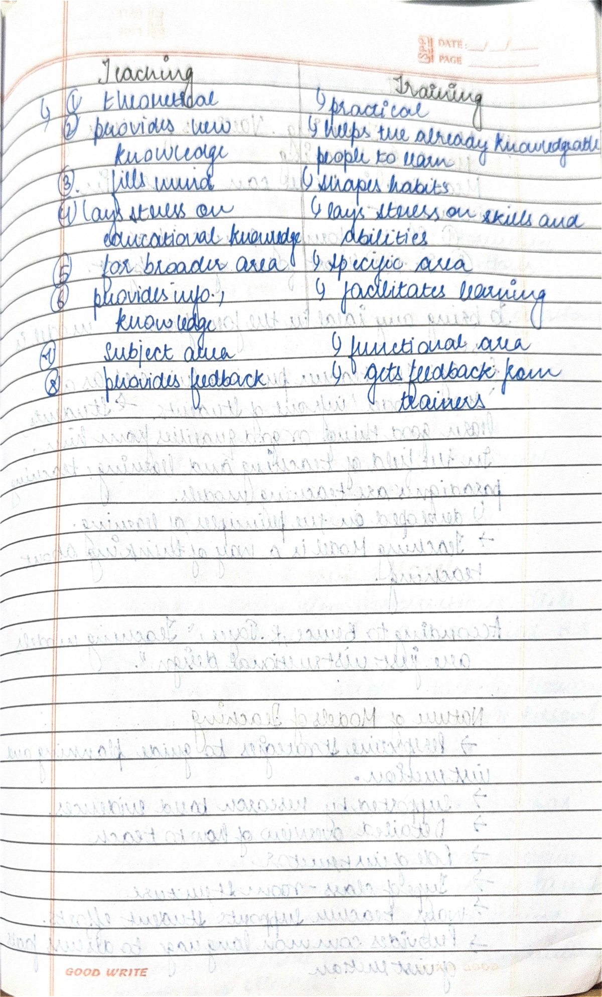 GOOD Write - Notes on Teaching Models and Instructional Strategies ...