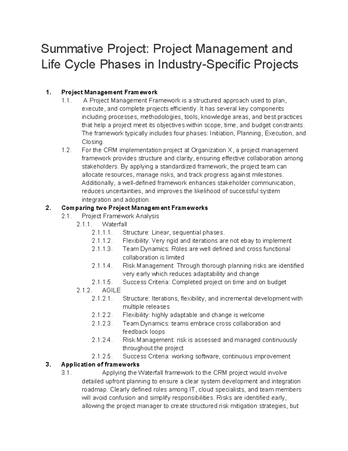 Project Management and Life Cycle Phases in Library Projects (PM101 ...
