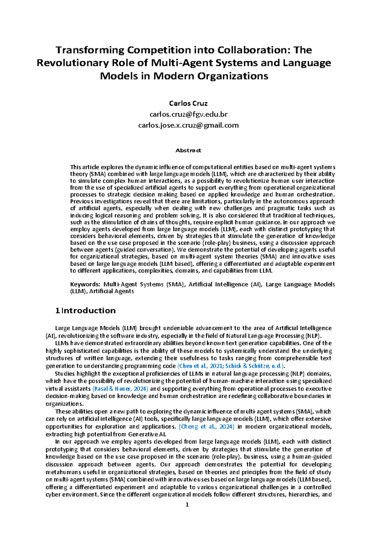 2403 transforming competition into collaboration llms in