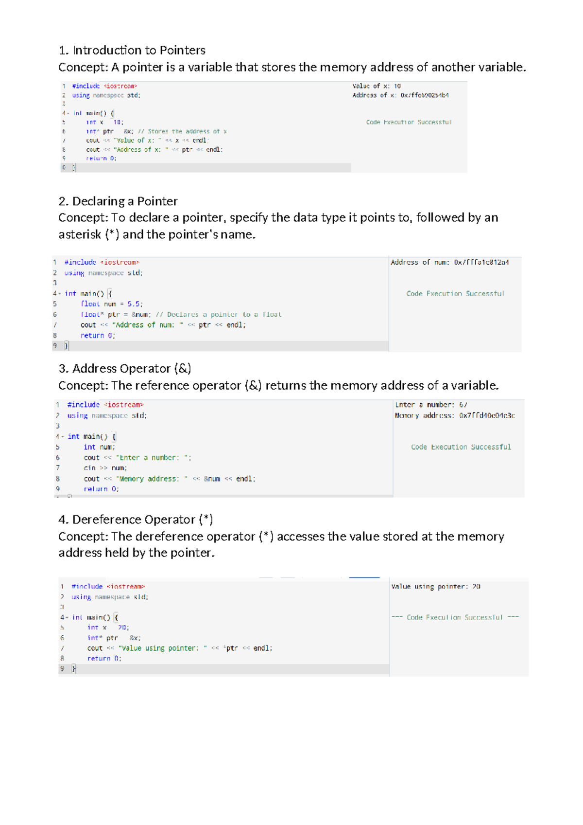 Act. 5 - Programming: Understanding Pointers and References Concepts ...