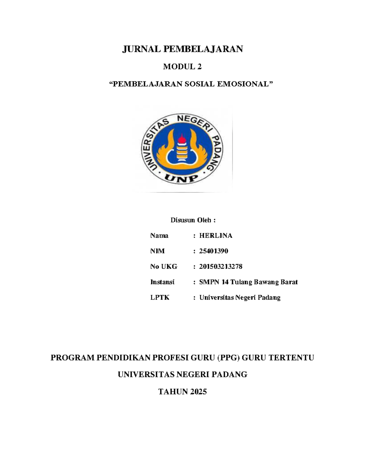 Modul 2 PPG: Pembelajaran Sosial Emosional oleh Herlina 25401390 - Studocu
