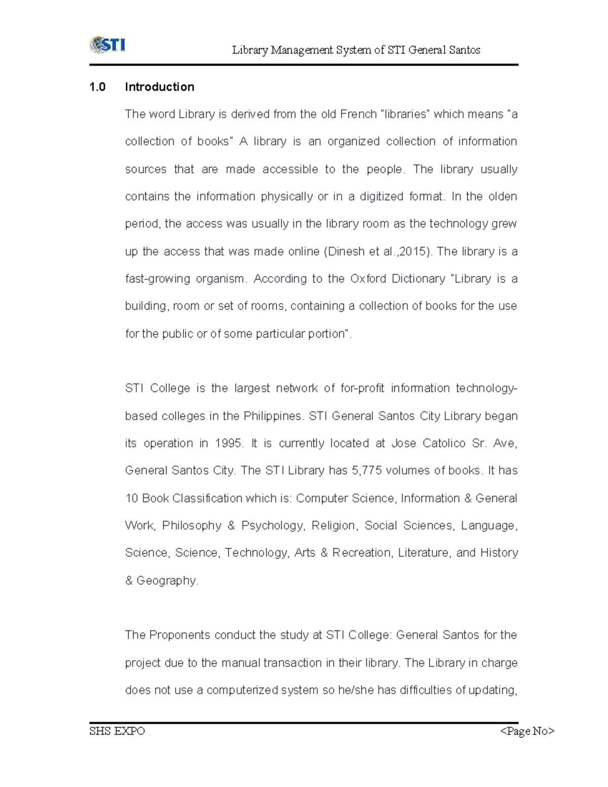 445889042 Library Management System final docu docx - 1 Introduction ...