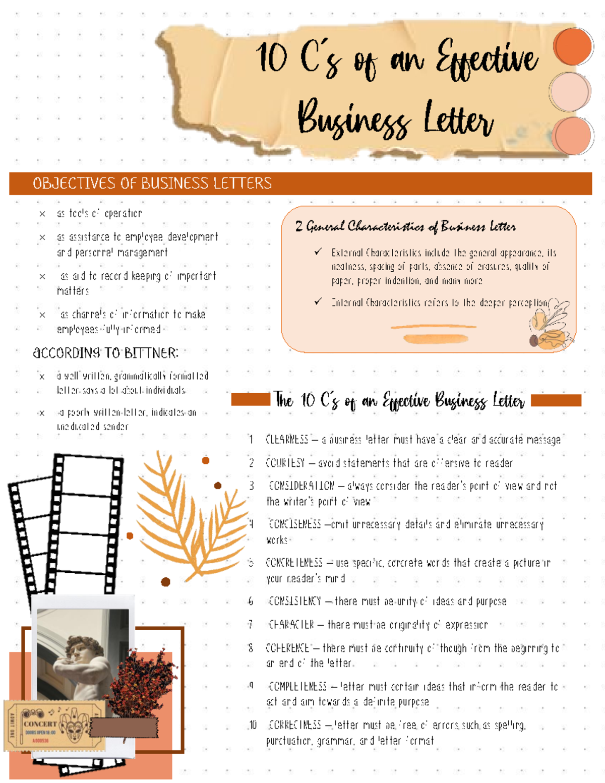 10 C's of an Effective Business Letter: Key Characteristics & Tips ...