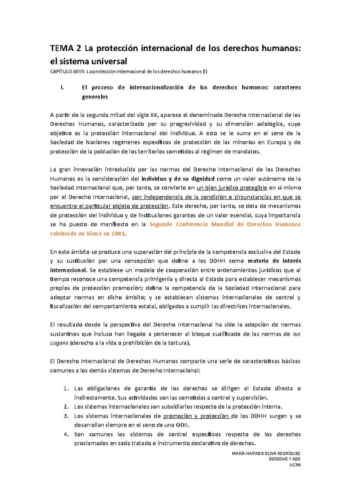 TEMA 2 - PROFESOR ZÁVALA - TEMA 2 La protección internacional de los ...