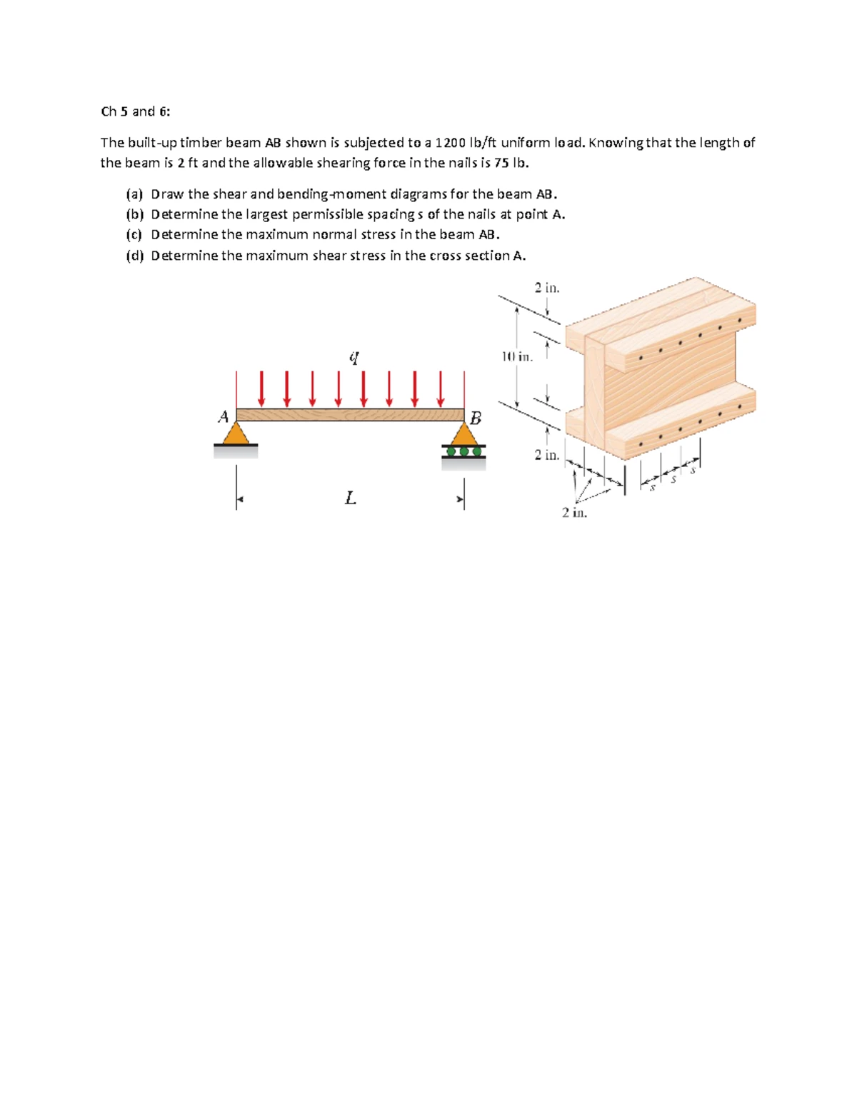 Beam Selection and Load Tables for Structural Design (ENG 3) - Studocu
