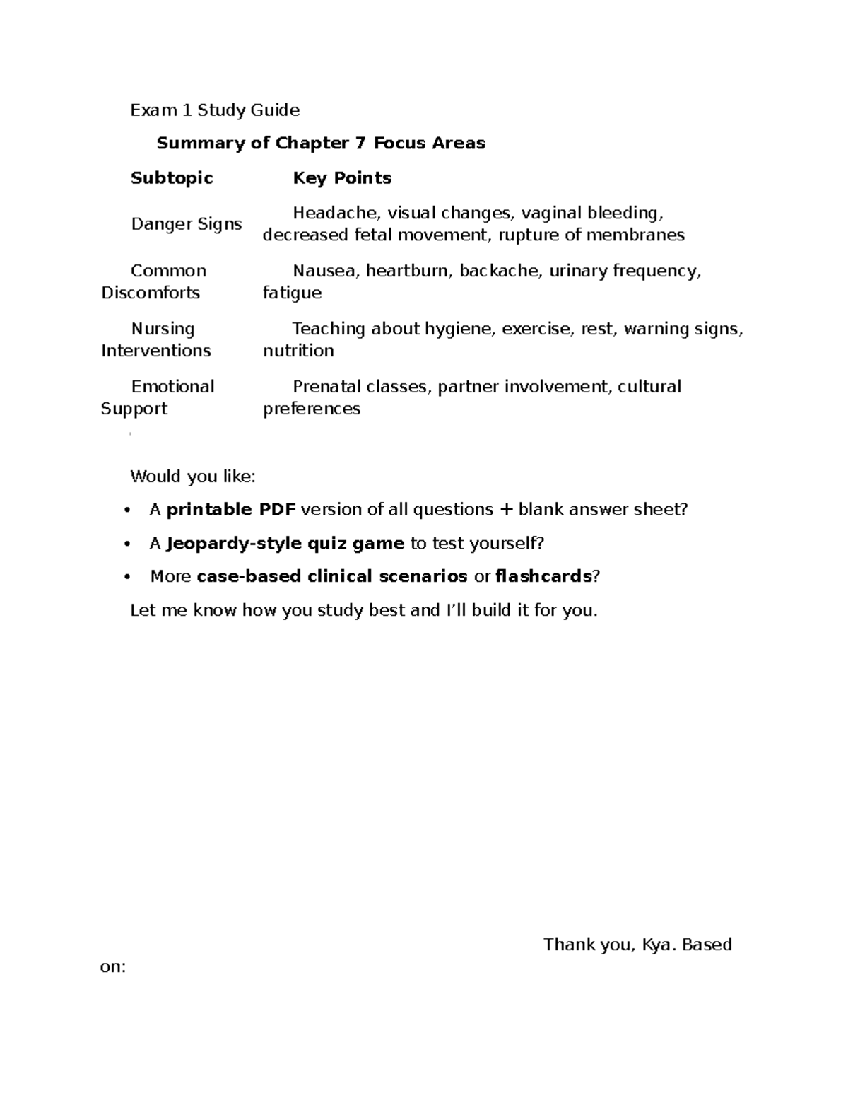NUR 335 Exam 1 Study Guide: Key Concepts and Nursing Interventions ...