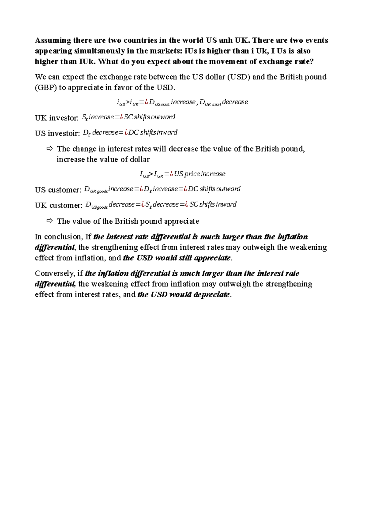 ECON 101: Understanding Exchange Rate Movements in Lesson 5 - Studocu
