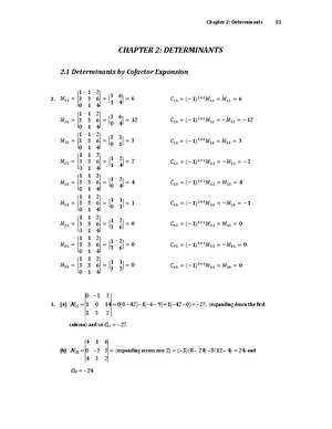 Chn05 - 알기쉬운 선형대수11판 - CHAPTER 5: EIGENVALUES AND EIGENVECTORS 5 ...