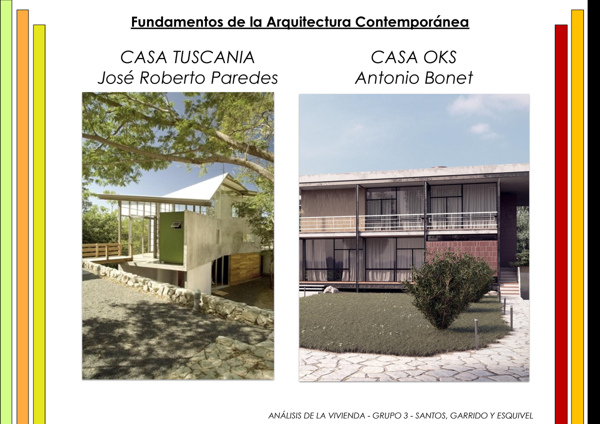 Análisis Comparativo: CASA Tuscania y CASA OKS - G3 - Document Preview