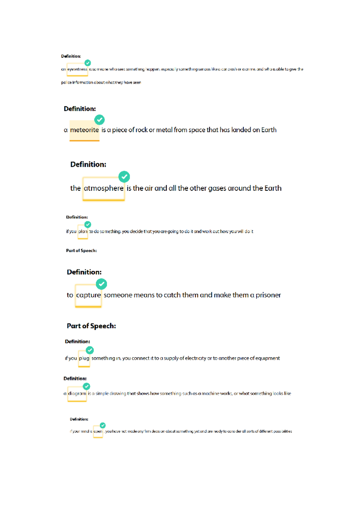 UNIT 6 - Vocabulary and Grammar Review for English Language - Studocu