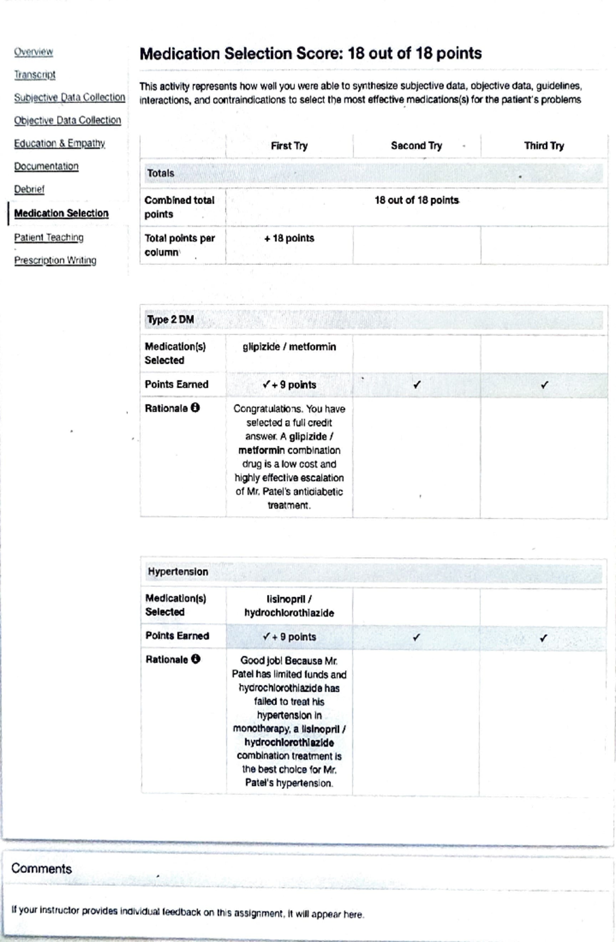 Shadow Health Focused Exam: Community Acquired Pneumonia Overview