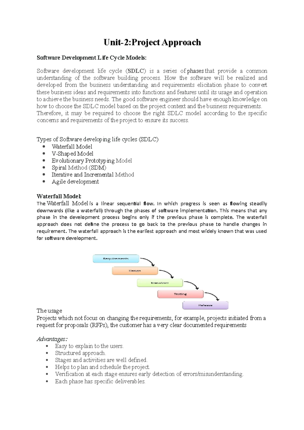 SPM 4 Units Material - Software Project Management - Studocu