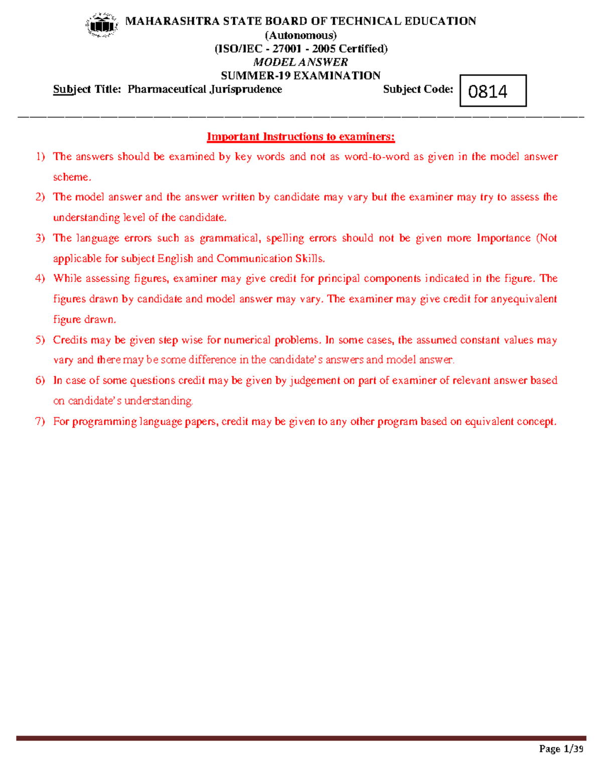 MLaw s19-s24 merged - Notes for the pharmacy students for easily ...