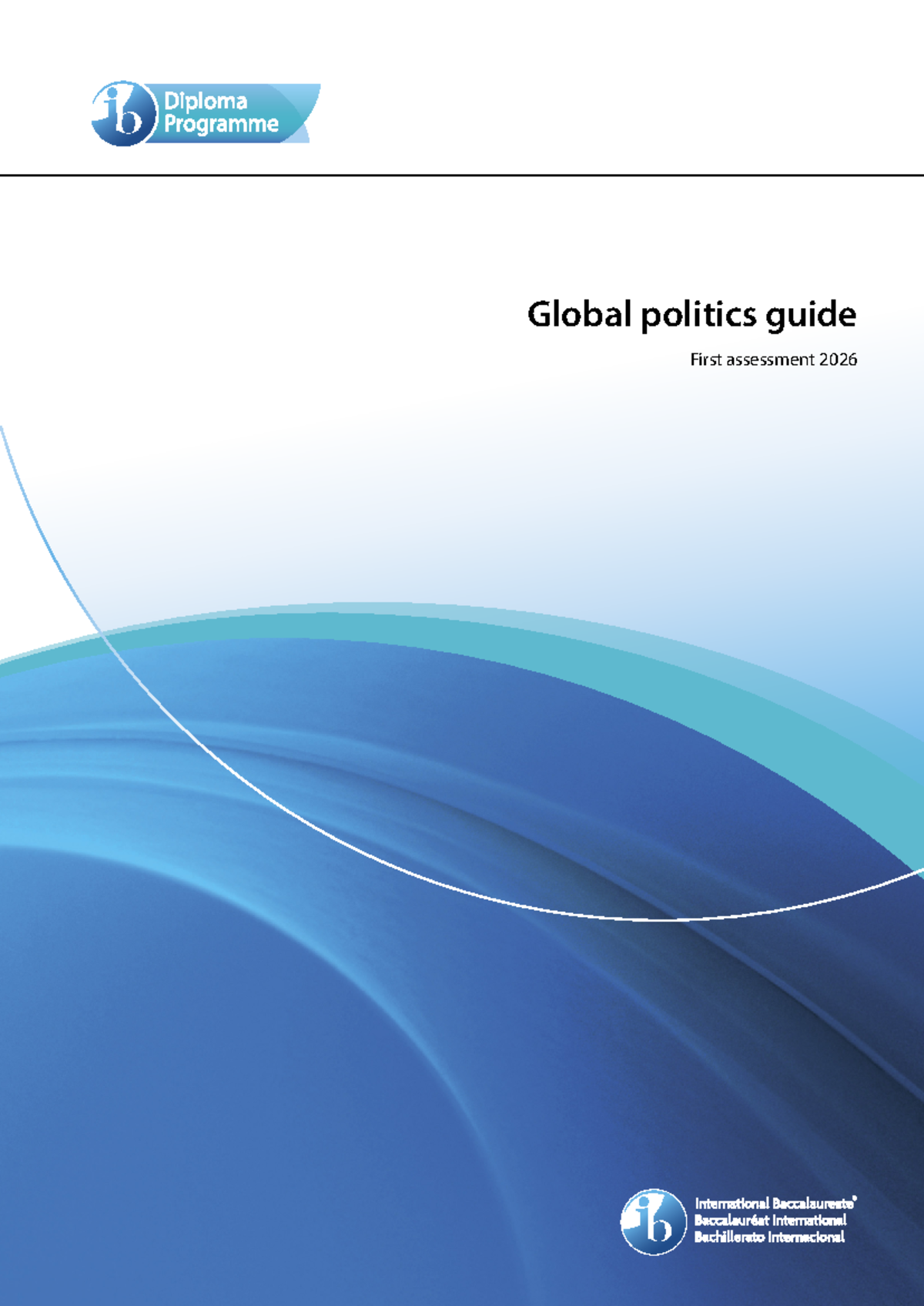 Global Politics Guide: First Assessment 2026 (IB) - Studocu