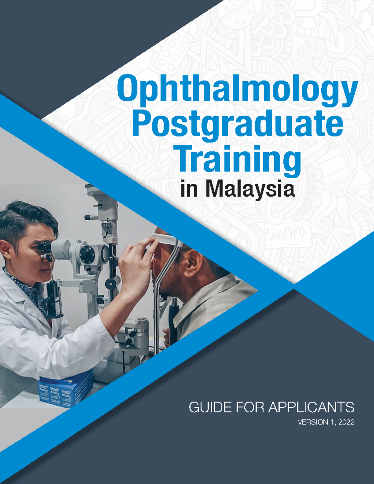 NPMC Ophthalmology PG Training: Guide for Applicants Version 1, 2022 ...