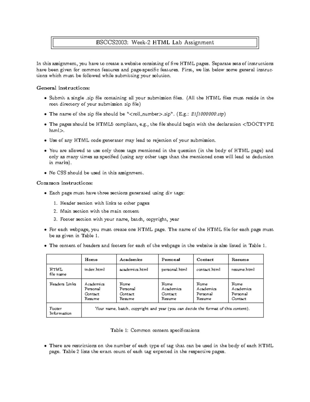 Week2 LA HTML - ceverfverff - BSCCS2003: Week-2 HTML Lab Assignment In ...