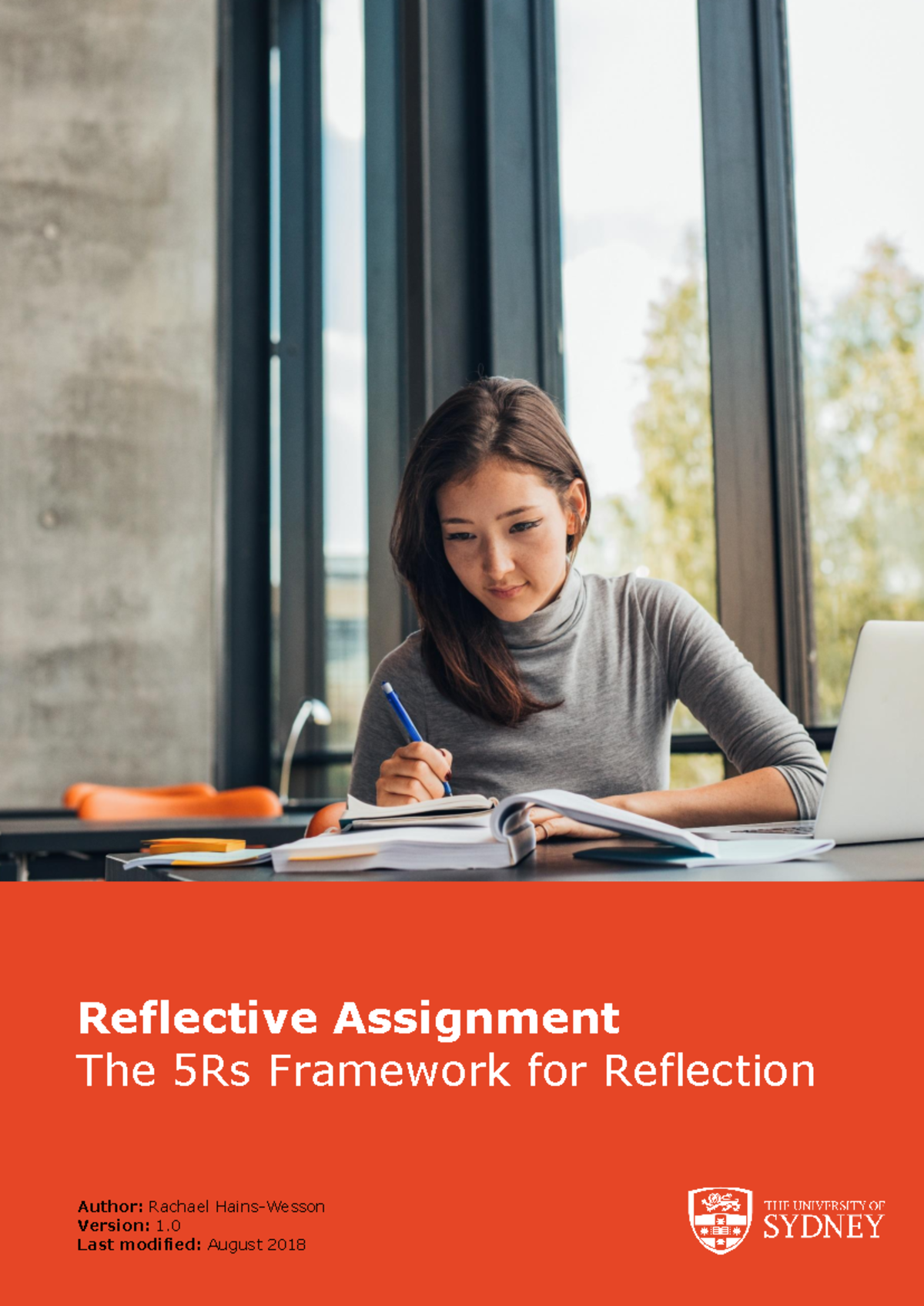 5Rs - Help/guidelines for reflection assignment - Author: Rachael Hains ...