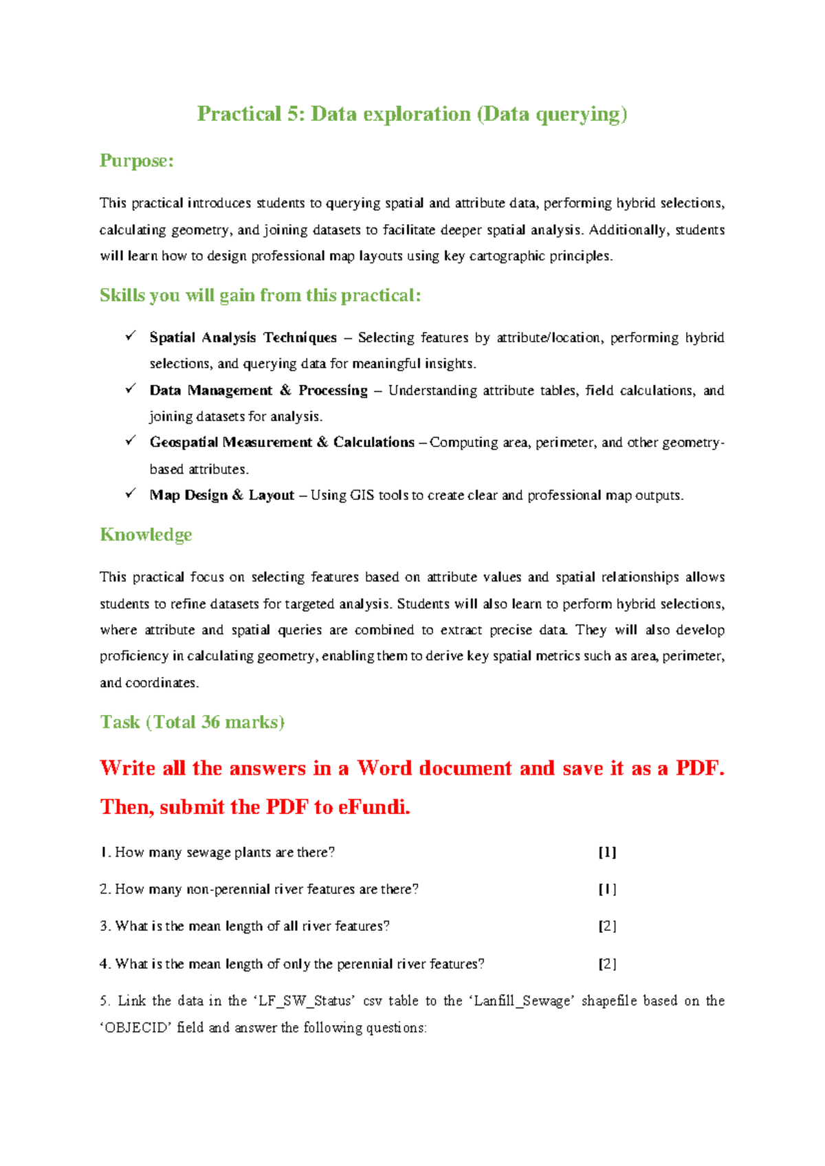 Practical+5 - Practical 5 Assignment - Practical 5: Data exploration ...
