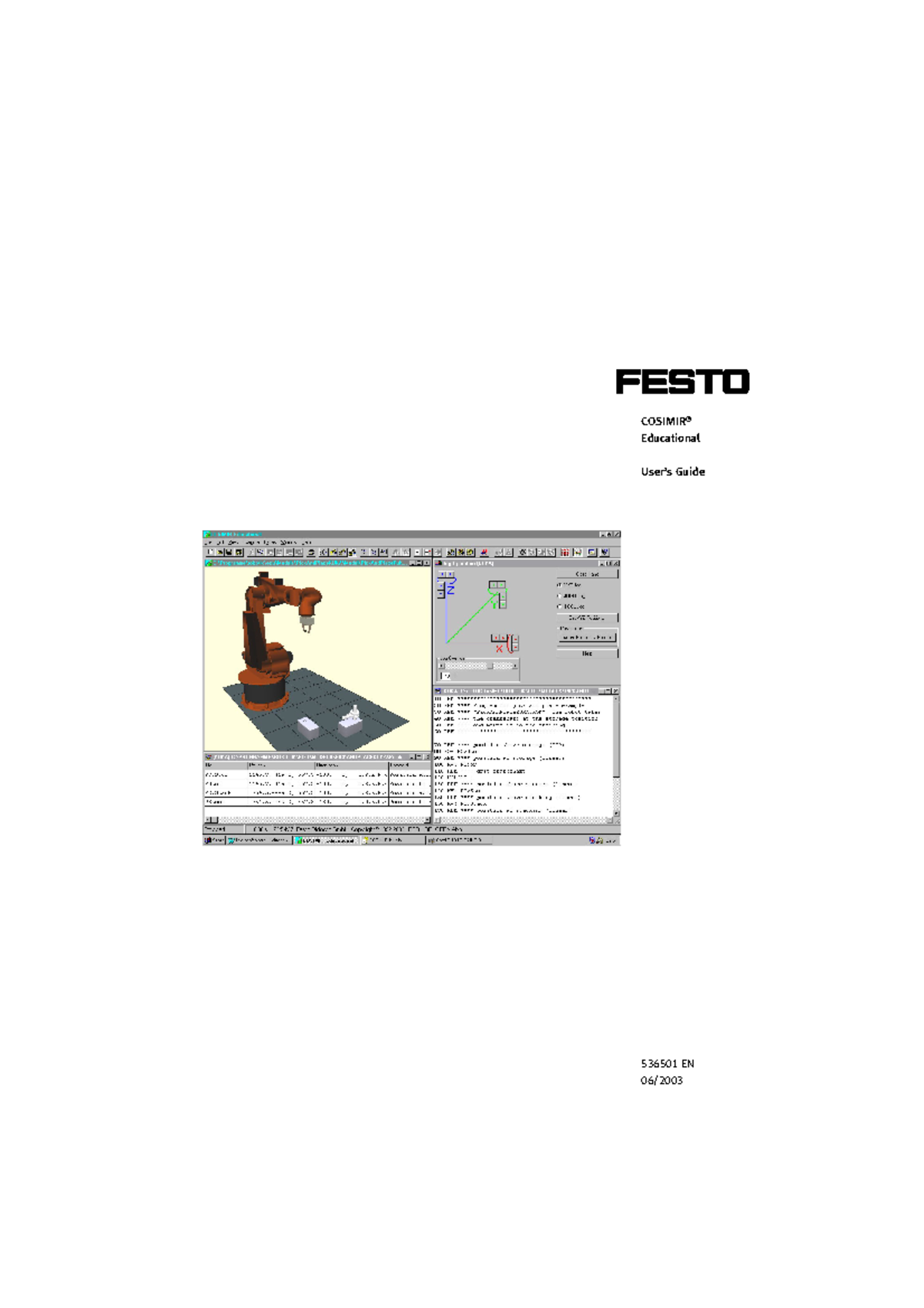 COSIMIR® Educational User's Guide - Manual 1 (Rev 06) - Studocu