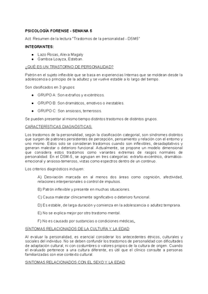 Guía de Evaluación Psicológica Forense en Casos de Violencia (PC) - Studocu