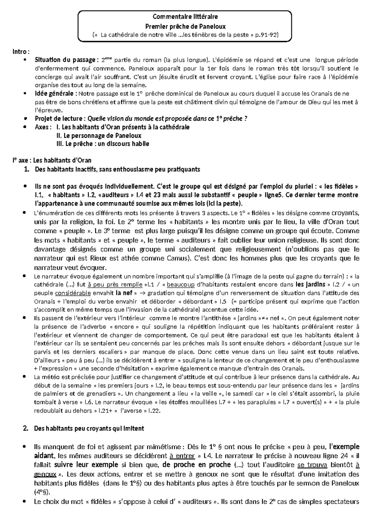 Lecture : La Leçon d'Ionesco - Guide de Débat Théâtral - Studocu