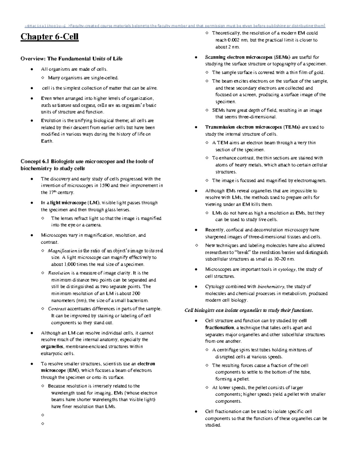 Biology 101: Final Exam Notes on Cellular Respiration & Metabolism ...
