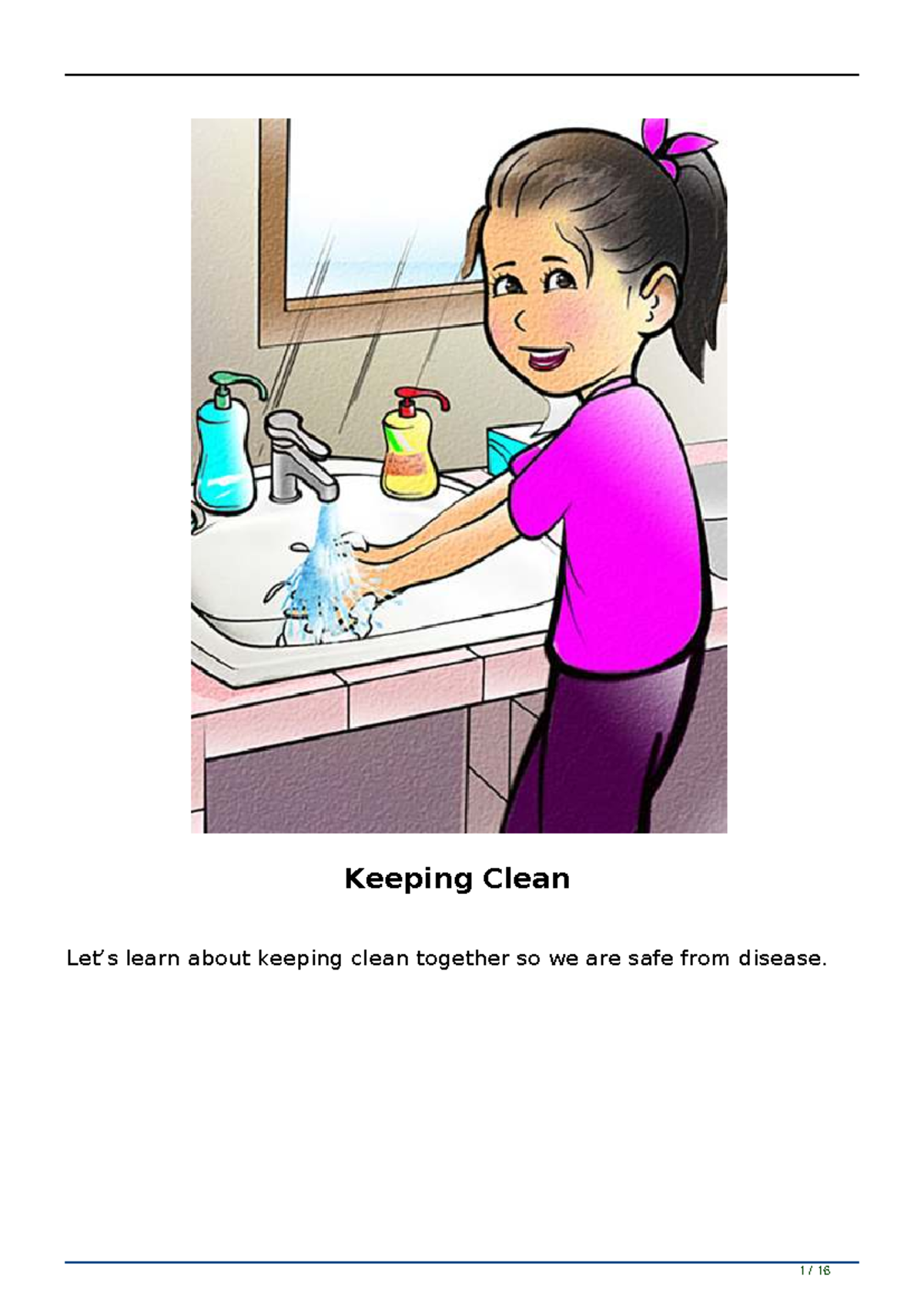 Keeping Clean: A Guide to Hygiene and Disease Prevention - Studocu