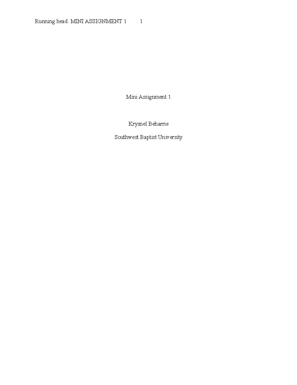 Mini Assignment: Effective Communication & Patient Care Strategies ...