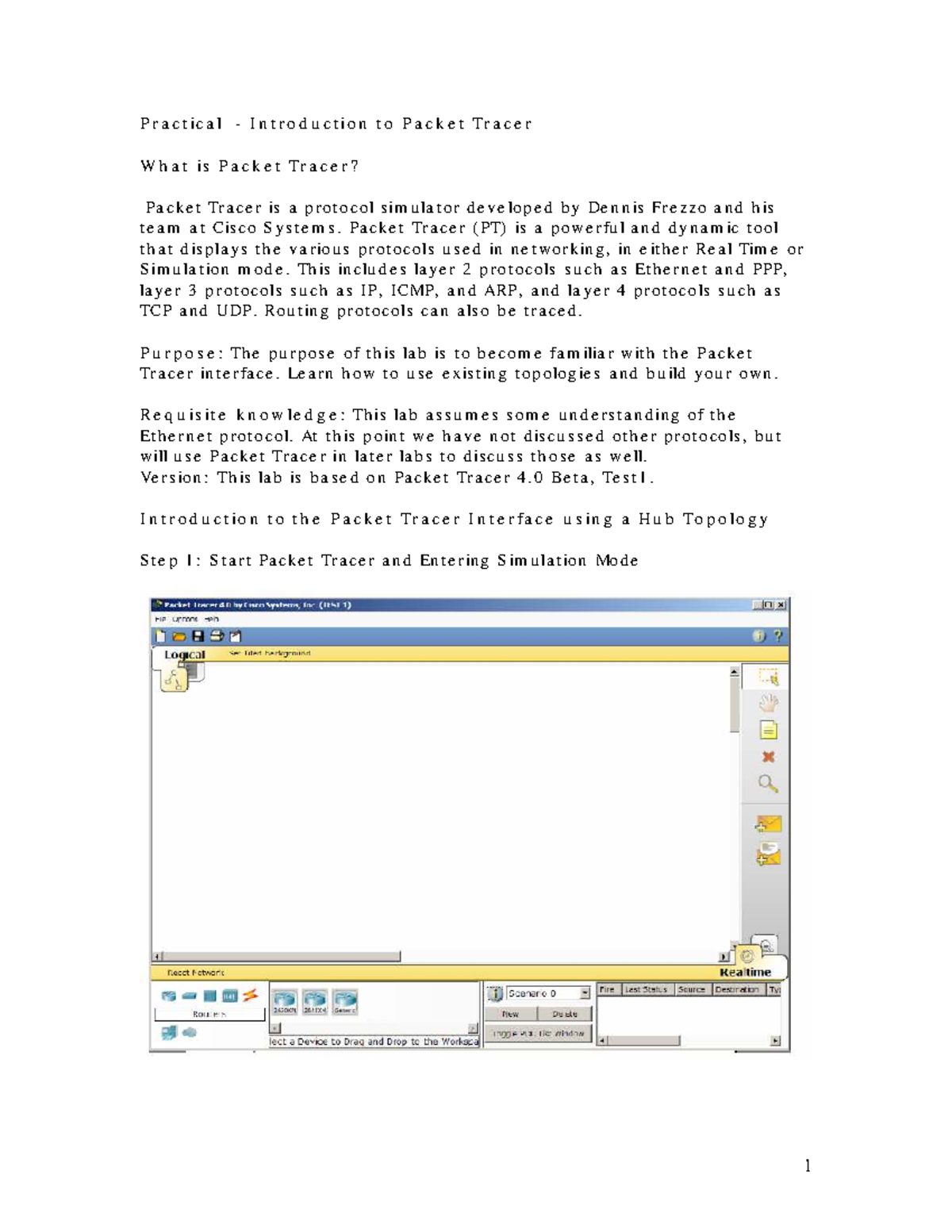 Packet Tracer Introduction: A Practical Guide to Networking Basics ...