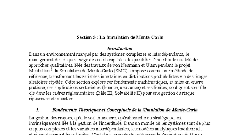 SMC 101 : Introduction à la Simulation de Monte Carlo et ses ...