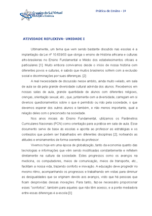 Prática de Ensino em Educação Infantil - Modelo Atividade III - Plano ...