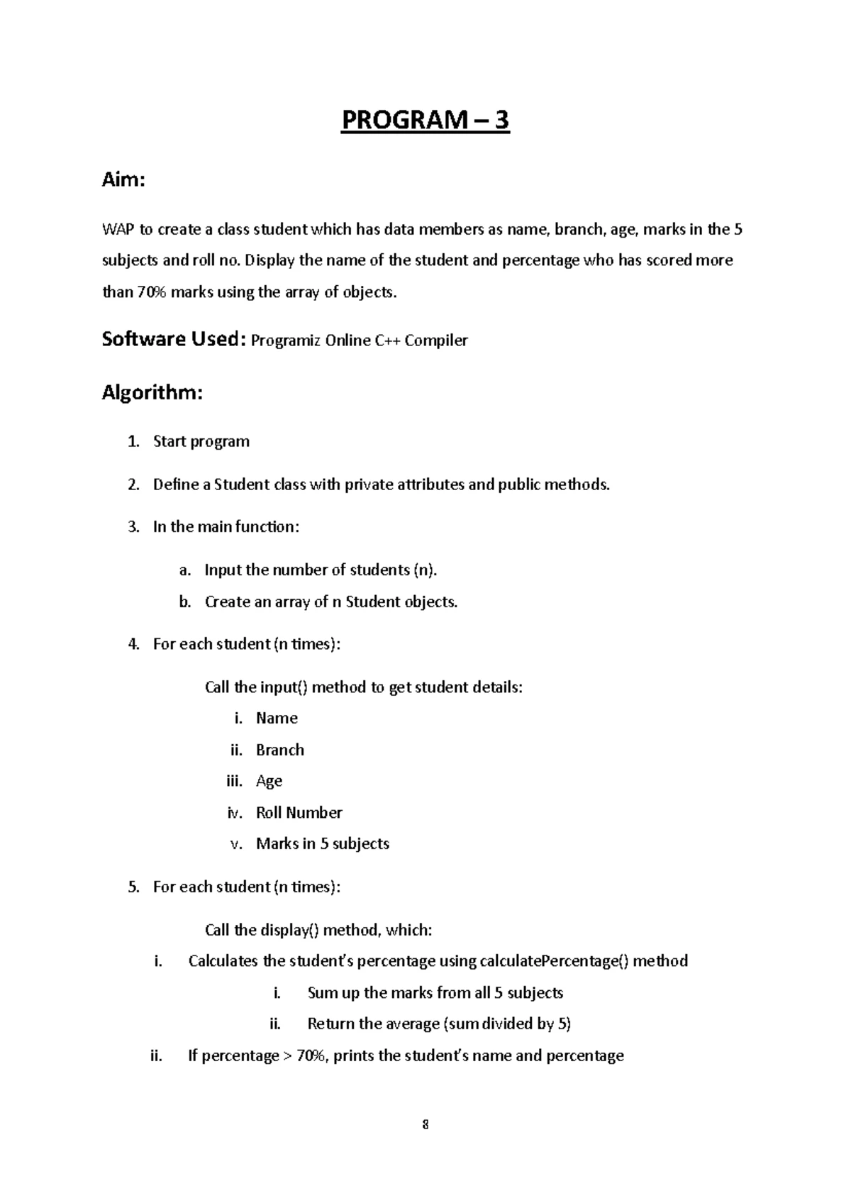 CPP Notes(Unit 1 && 2) - Notes for c++ for first 2 unit for oops c++ ...