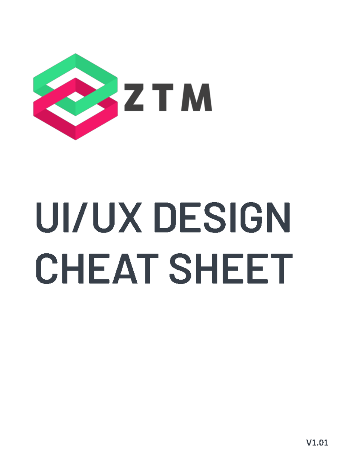 UI/UX Design Cheat Sheet - Zero To Mastery V1 - Studocu