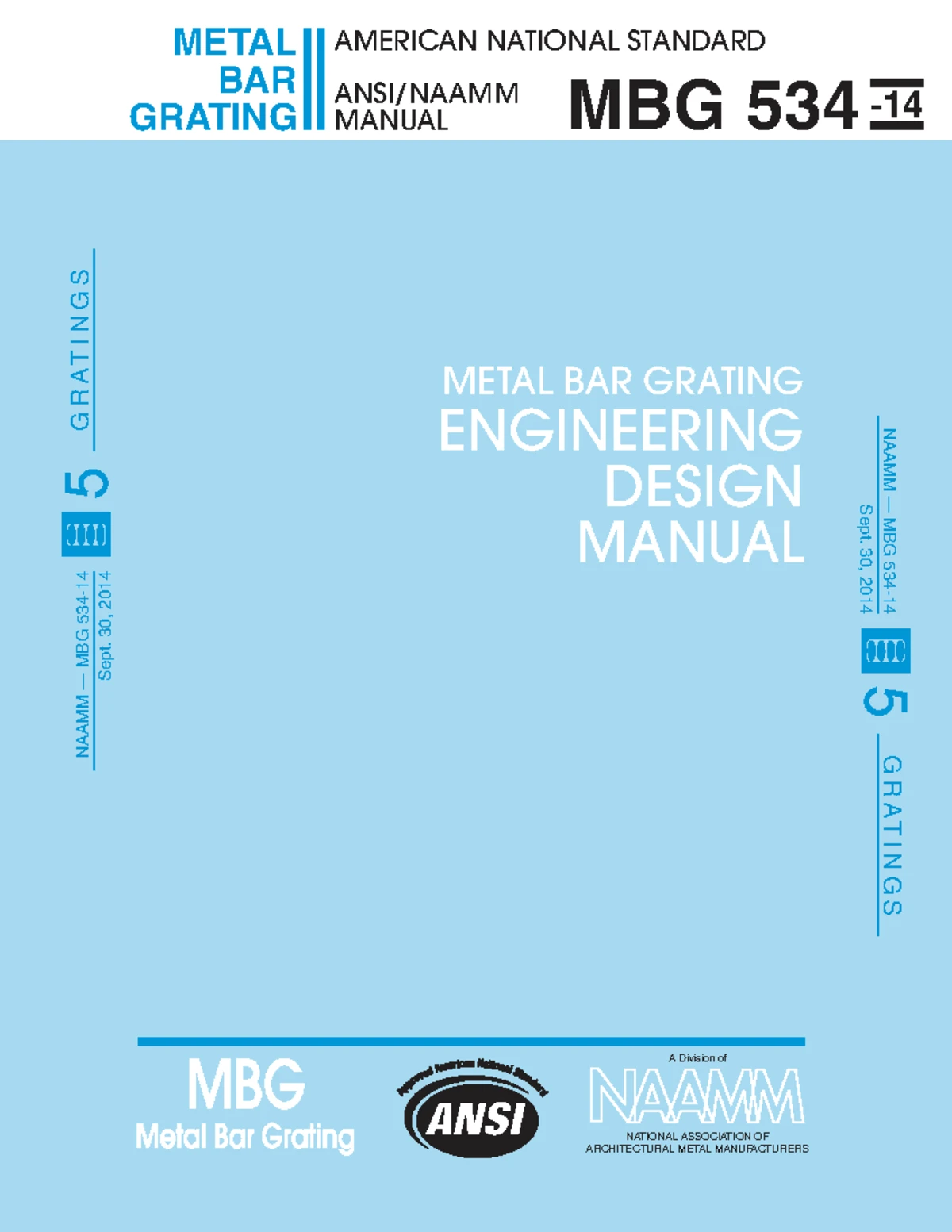 NAAMM MBG 533-21: Welding Standards for Metal Bar Grating Fabrication ...