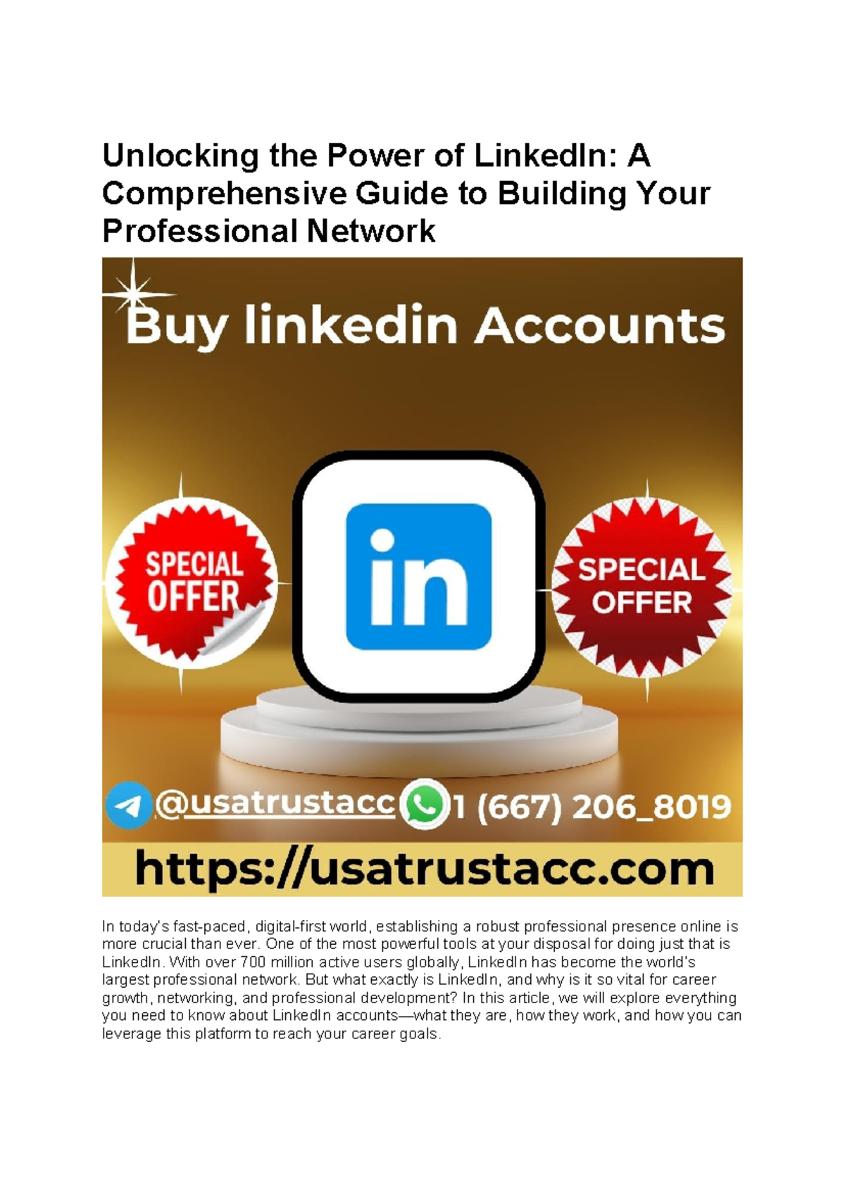 LinkedIn Account Acquisition Strategies for 2025: A Guide - Studocu