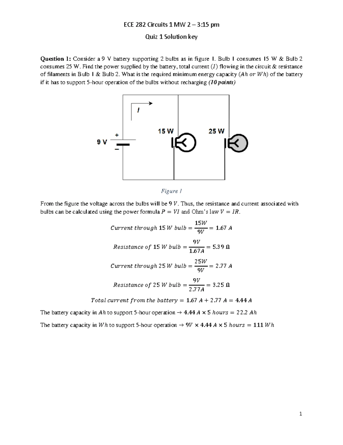 ECE 282 Assignment 2 Solution Key with Detailed Explanations - Studocu