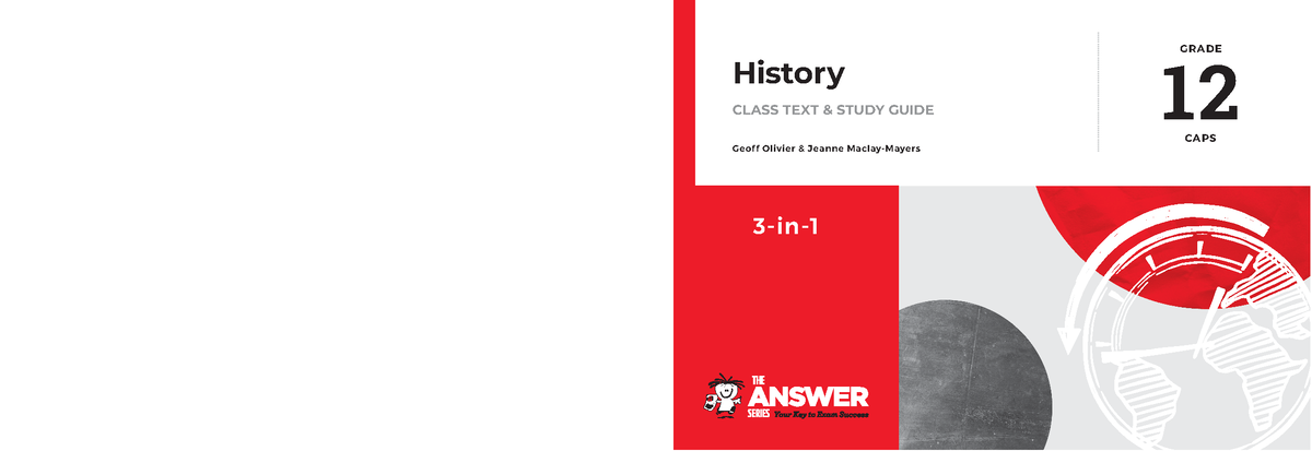 Grade 12 History 3-in-1 Study Guide: Cold War & African Independence ...