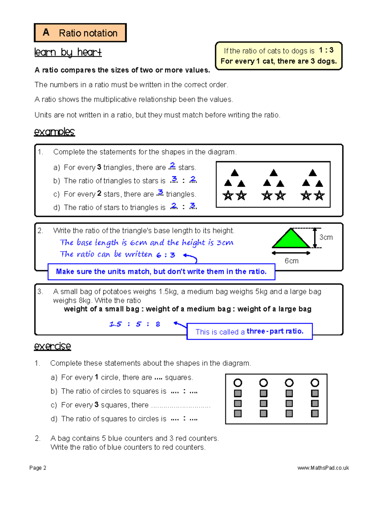 Ratio and Proportion Concepts: A Comprehensive Guide - Studocu