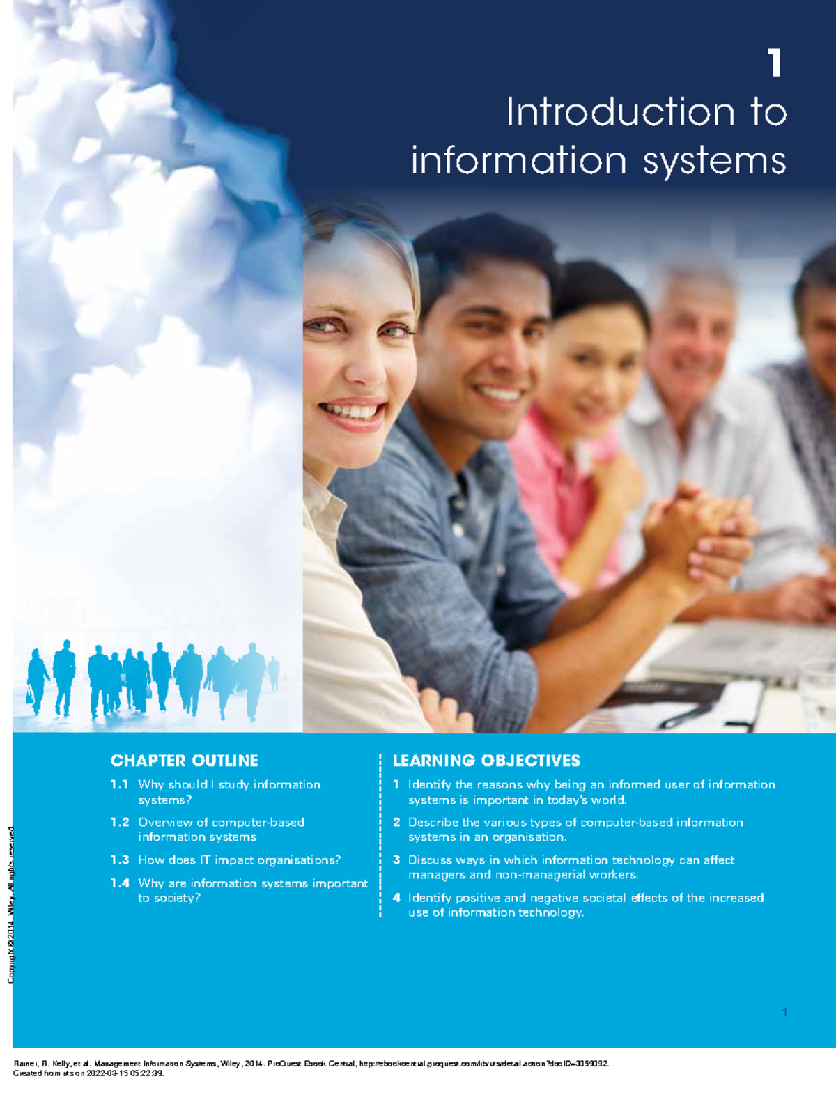 Management Information Systems - Chapter 1: Intro to IS Concepts - Studocu