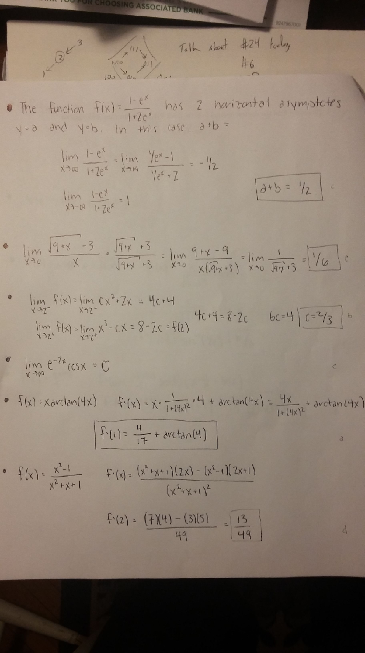 Midterm exam November 2018, questions and answers - C k ‘ ‘ ﬂ .75 I D ...