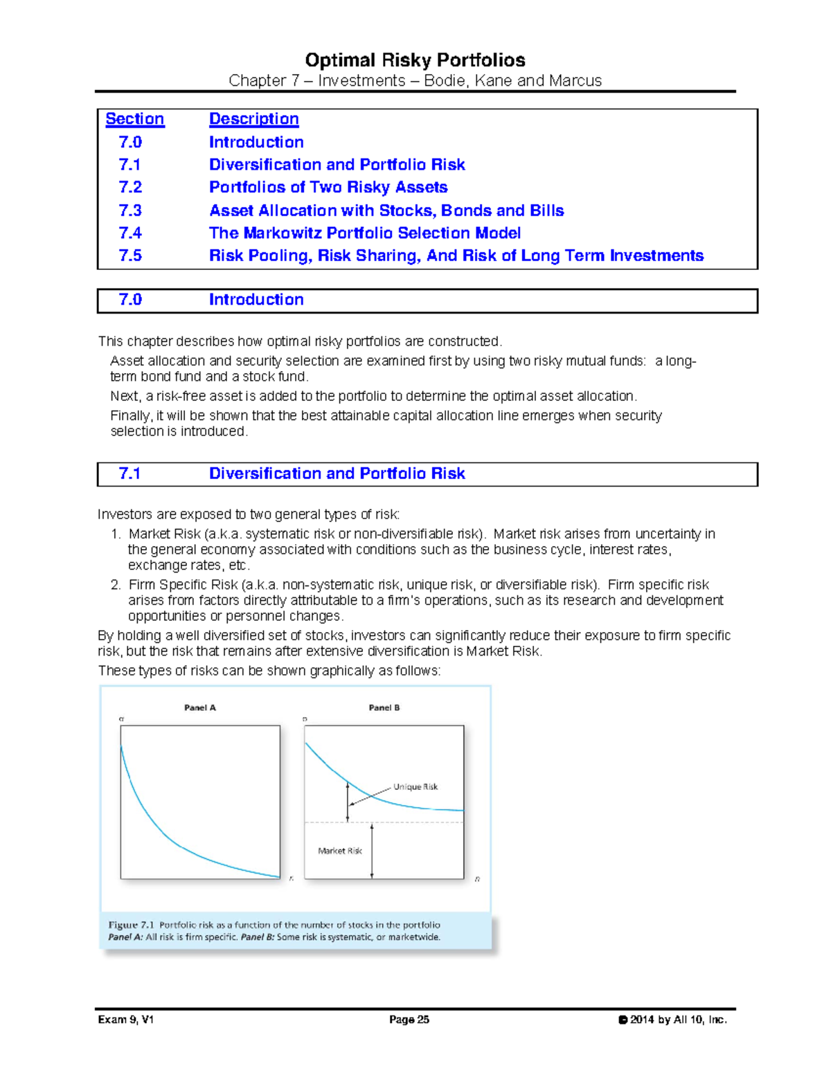 Investment Strategies: Constructing Optimal Risky Portfolios (FIN 401 ...