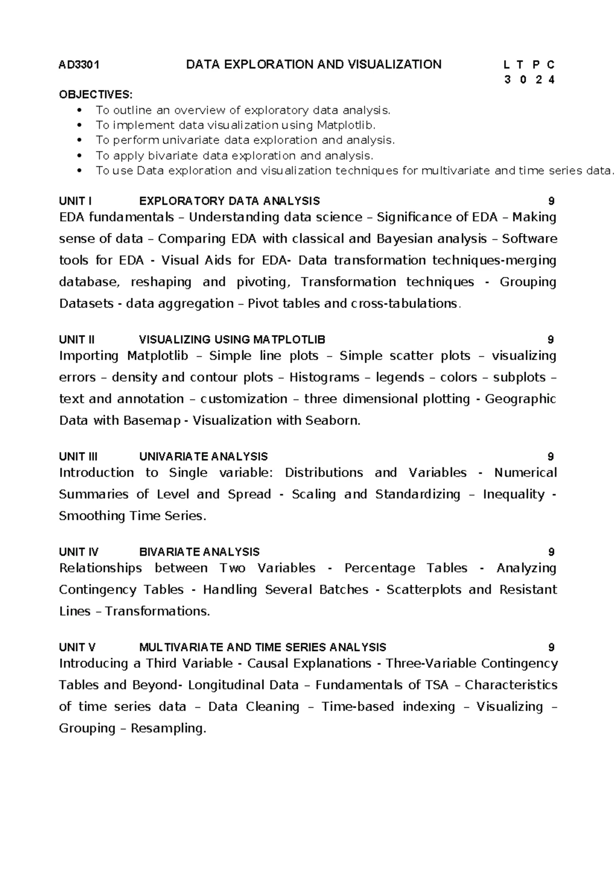 EDA Lab: Exploratory Data Analysis Techniques Using Python (DATA101 ...